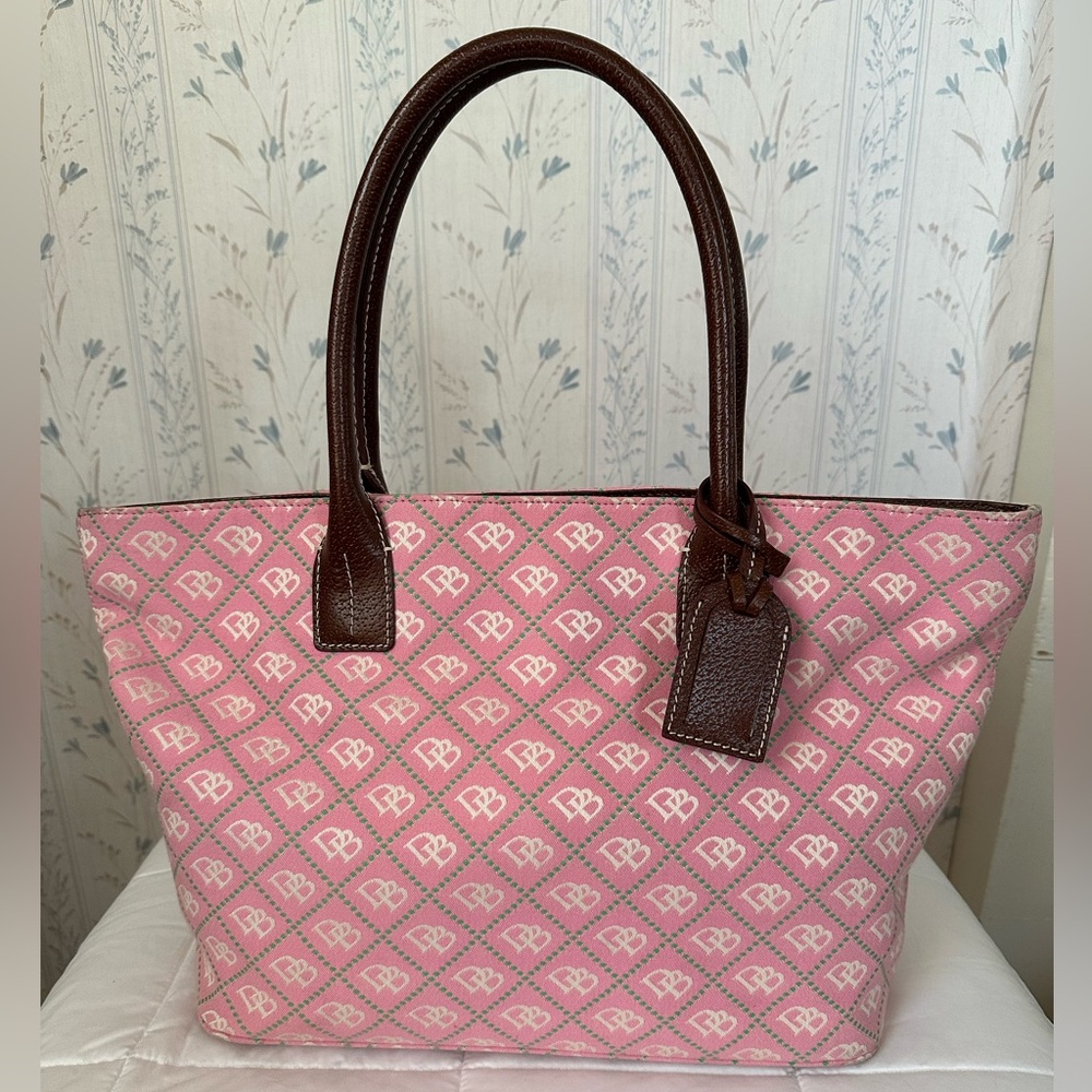 Dooney & Bourke Pink Monogram Tote